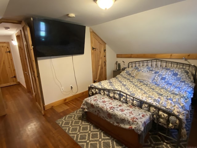 28 Union St, Plymouth, CT 06786 - bedroom featuring wood finished floors and lofted ceiling