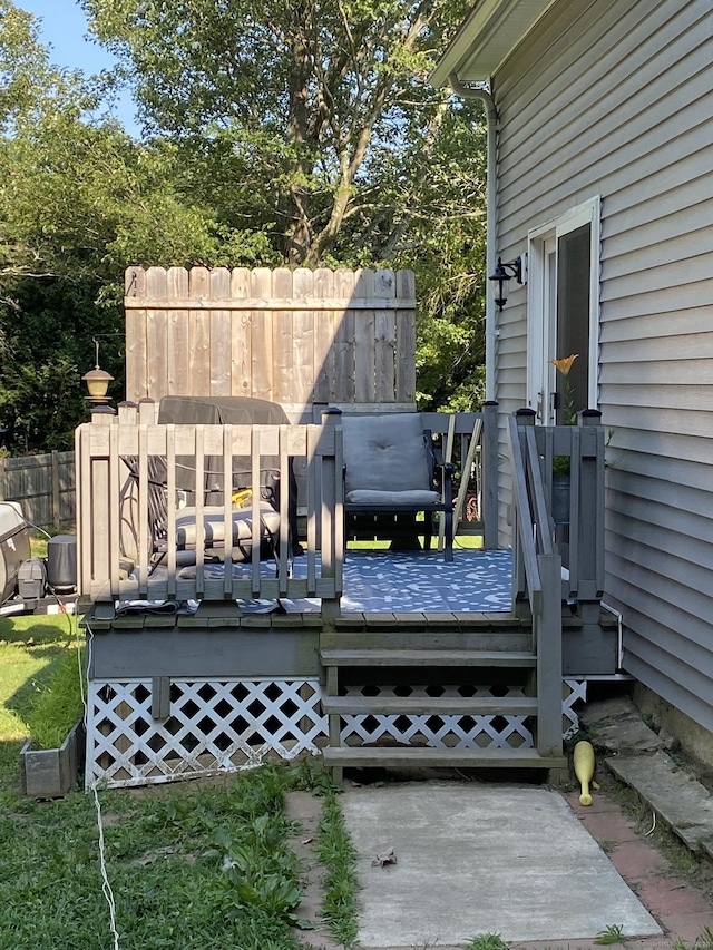 28 Union St, Plymouth, CT 06786 - view of deck