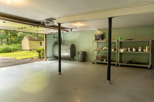 472 Saw Mill Rd, Guilford, CT 06437 - basement featuring oil tank