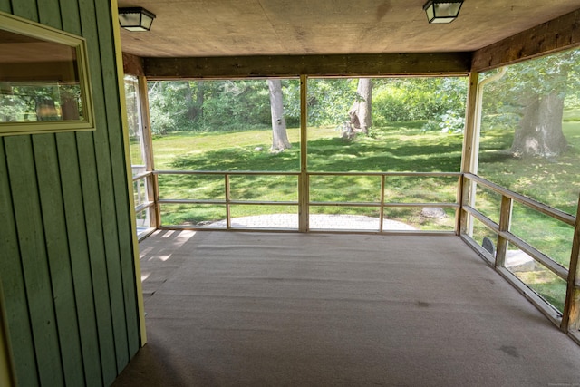 472 Saw Mill Rd, Guilford, CT 06437 - wooden deck with a yard and view of scattered trees