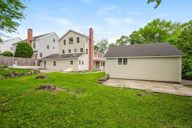 254 W Ave, Darien, CT 06820 - back of house featuring a patio area