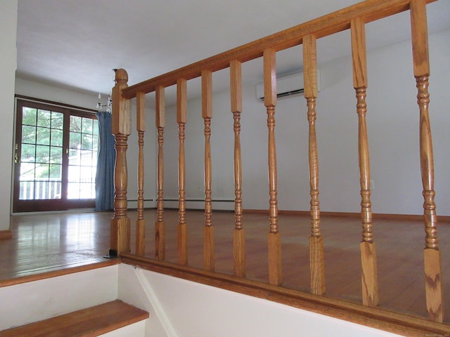 11 Ledgewood Dr, Ledyard, CT 06335 - staircase with a baseboard radiator