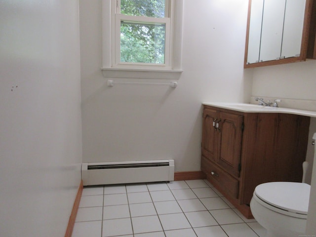 11 Ledgewood Dr, Ledyard, CT 06335 - bathroom featuring a baseboard radiator and vanity