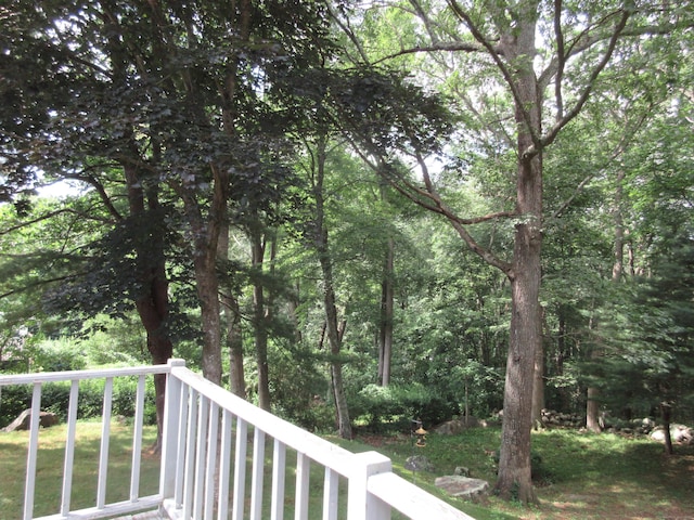 11 Ledgewood Dr, Ledyard, CT 06335 - view of deck