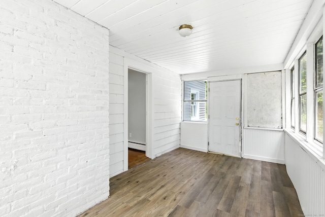 780 Park Ave, Windsor, CT 06095 - unfurnished sunroom with a baseboard radiator