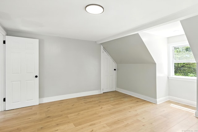 780 Park Ave, Windsor, CT 06095 - bonus room featuring light wood-type flooring and lofted ceiling