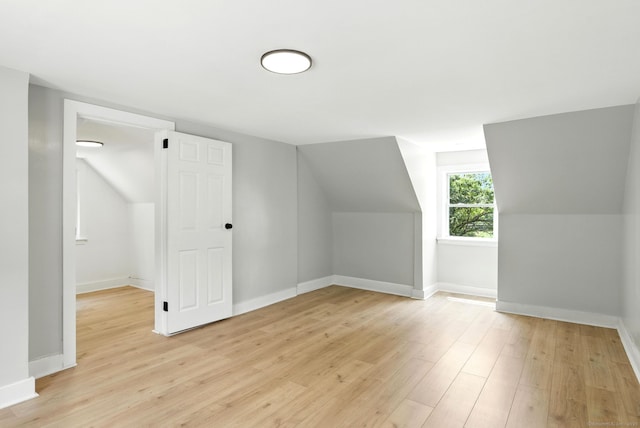 780 Park Ave, Windsor, CT 06095 - additional living space with light wood-style floors and lofted ceiling