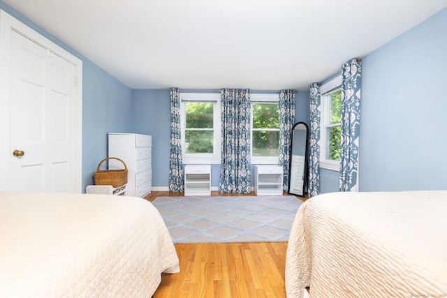 101 Tallmadge Ln, Litchfield, CT 06759 - bedroom with light wood-style flooring and multiple windows