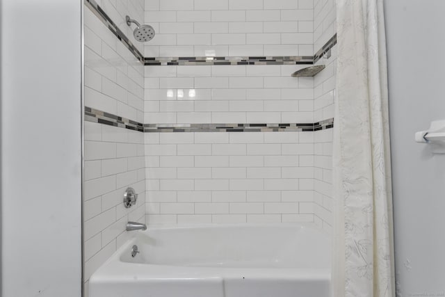 11 Bay Path Way Unit 11, Branford, CT 06405 - bathroom featuring shower / bath combination with curtain