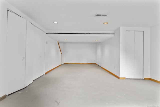 11 Bay Path Way Unit 11, Branford, CT 06405 - below grade area with baseboards and recessed lighting