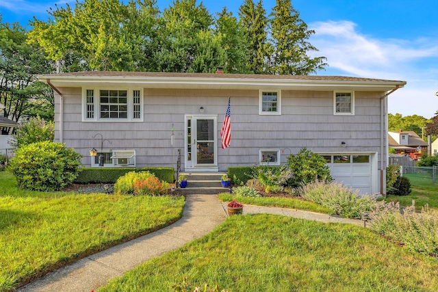 34 Fleming Ct, Groton, CT 06340 - raised ranch featuring a garage