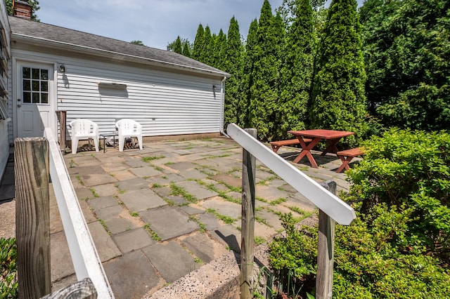 198 N Timber Ln, Cheshire, CT 06410 - wooden deck featuring a patio