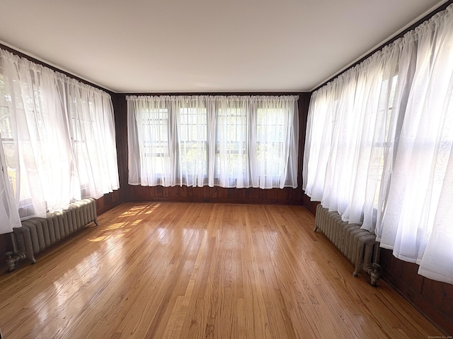 3 Mountain View Ave, Enfield, CT 06082 - empty room with radiator and light wood-type flooring