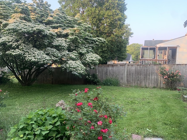 3 Mountain View Ave, Enfield, CT 06082 - view of yard featuring a sunroom
