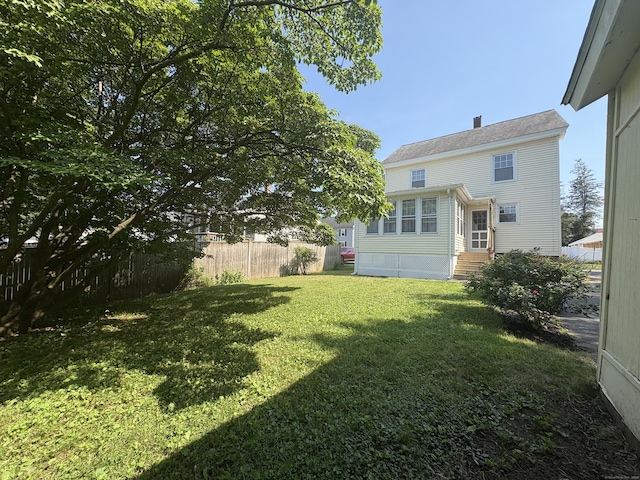 3 Mountain View Ave, Enfield, CT 06082 - view of yard with entry steps
