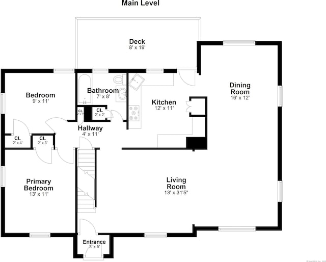 62 Severance Dr, Stamford, CT 06905 - view of floor plan / room layout