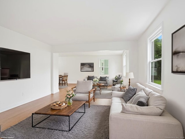 62 Severance Dr, Stamford, CT 06905 - living area with wood finished floors