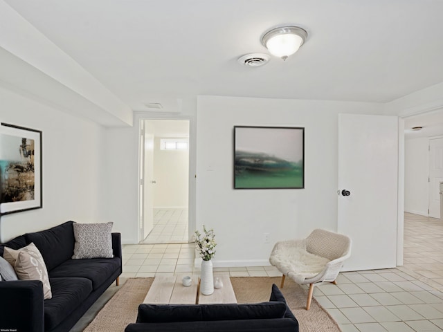 62 Severance Dr, Stamford, CT 06905 - living area with light tile patterned floors and baseboards
