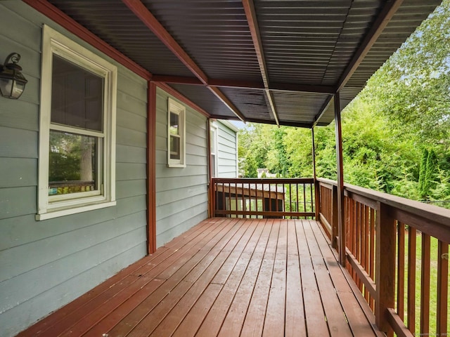 62 Severance Dr, Stamford, CT 06905 - view of wooden terrace
