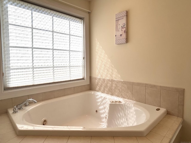 41 Calloway Dr, Milford, CT 06461 - full bathroom featuring healthy amount of natural light and a jetted tub