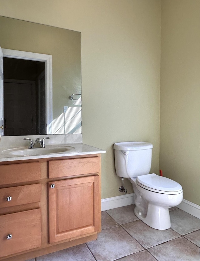 41 Calloway Dr, Milford, CT 06461 - bathroom featuring vanity and tile patterned floors