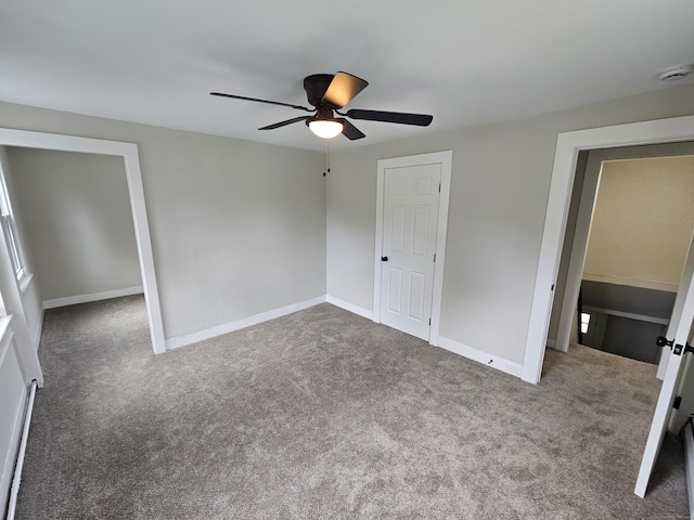 24 Lake Ave, Danbury, CT 06810 - unfurnished bedroom featuring carpet flooring and ceiling fan