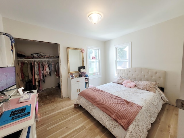 21 Arch St, Waterbury, CT 06710 - bedroom with a closet, light wood finished floors, and a spacious closet