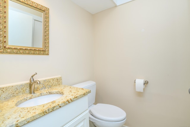 291 Heritage Vlg Unit C, Southbury, CT 06488 - half bathroom with toilet and vanity