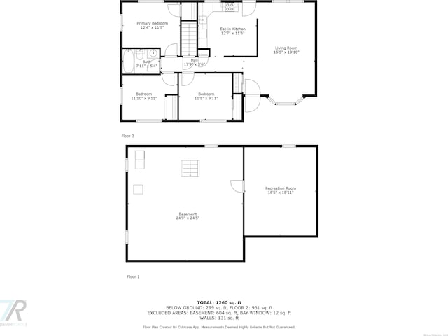 24 Westerly Dr, Enfield, CT 06082 - view of property floor plan