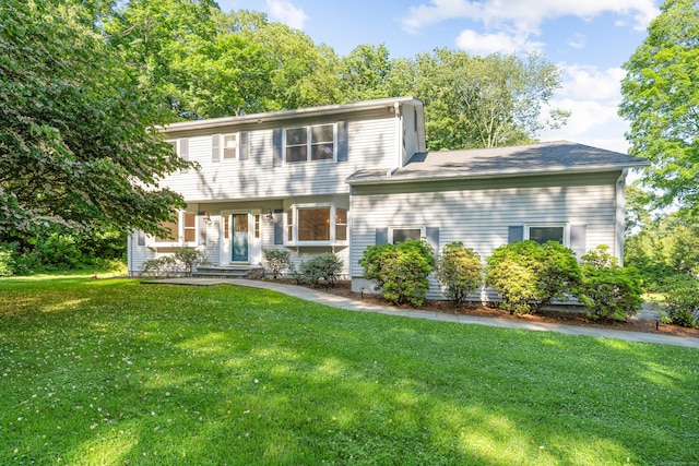 59 Judith Dr, Danbury, CT 06811 - view of front facade with a front yard