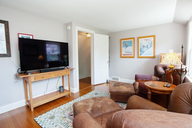 23 Mountain View Dr, West Hartford, CT 06117 - living area featuring wood finished floors and baseboards