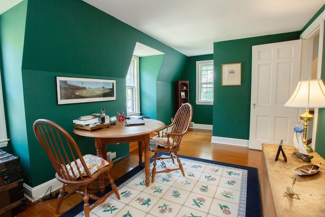 23 Mountain View Dr, West Hartford, CT 06117 - office space with baseboards and light wood-style flooring