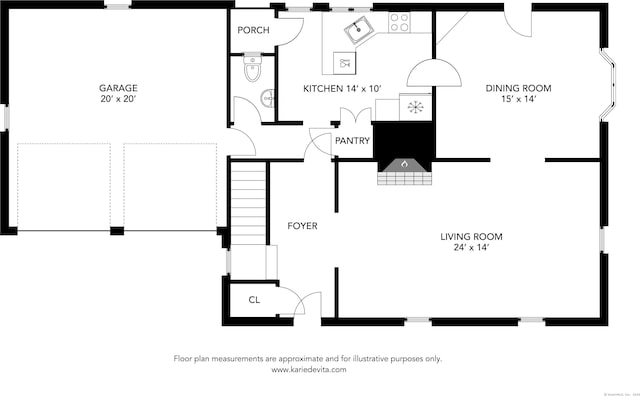 23 Mountain View Dr, West Hartford, CT 06117 - view of floor plan / room layout