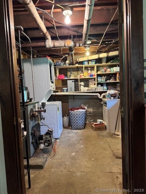 240 Walnut St, Windham, CT 06226 - view of unfinished below grade area
