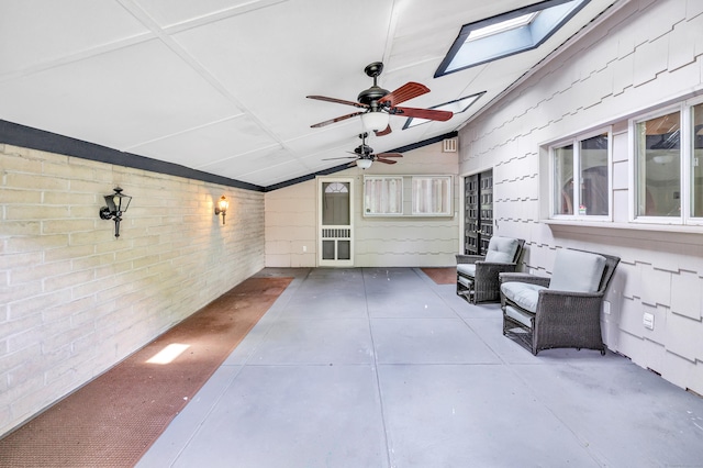 3 Yale Ave, Shelton, CT 06484 - view of patio / terrace featuring a ceiling fan