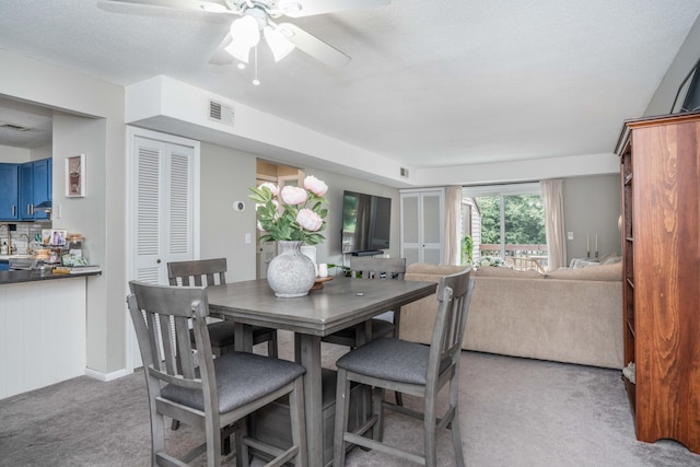 506 Twin Circle Dr Unit 506, South Windsor, CT 06074 - carpeted dining space with a ceiling fan