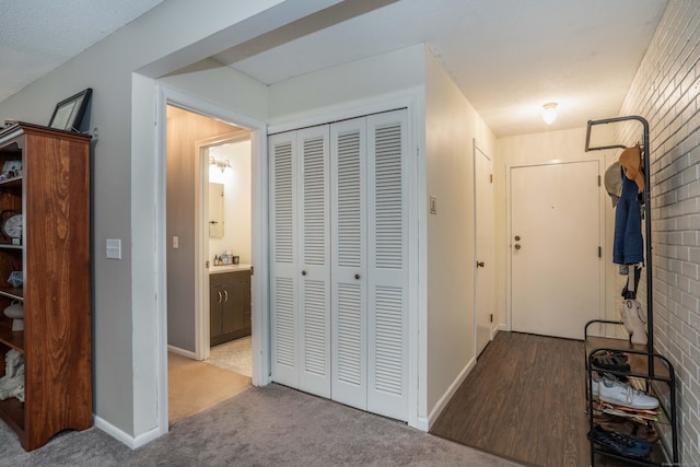 506 Twin Circle Dr Unit 506, South Windsor, CT 06074 - hall featuring carpet and baseboards