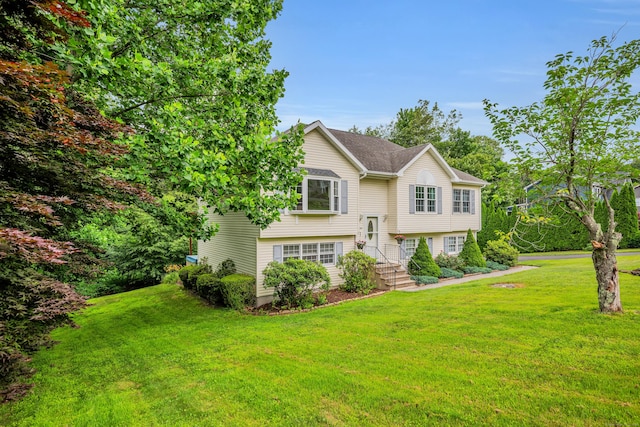 114 Tiffany Ln, Bristol, CT 06010 - raised ranch with a front yard