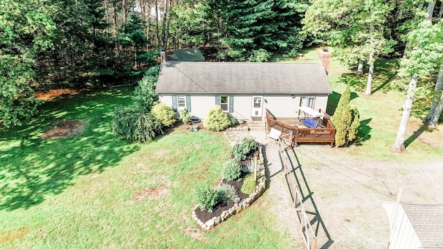 64 Spaulding Rd, Plainfield, CT 06374 - view from above of property
