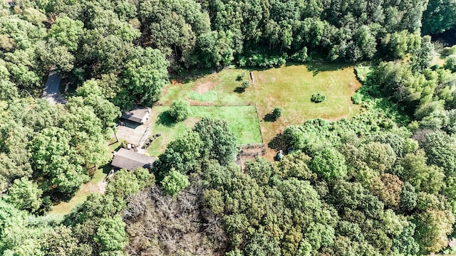 64 Spaulding Rd, Plainfield, CT 06374 - aerial view of property's location featuring a forest