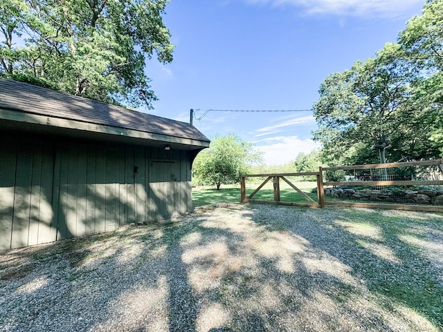 64 Spaulding Rd, Plainfield, CT 06374 - view of yard featuring a gate