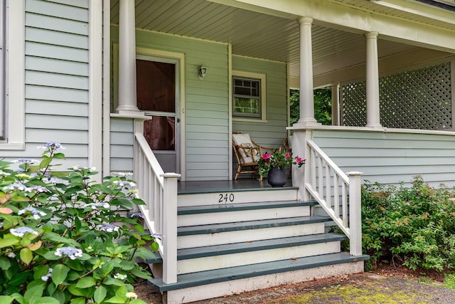 240 Main St, Salisbury, CT 06068 - entrance to property featuring a porch