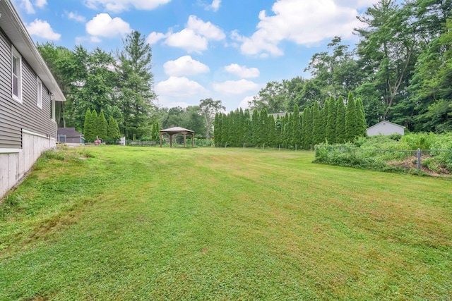 11 Harrington Rd, East Windsor, CT 06016 - view of yard featuring a gazebo