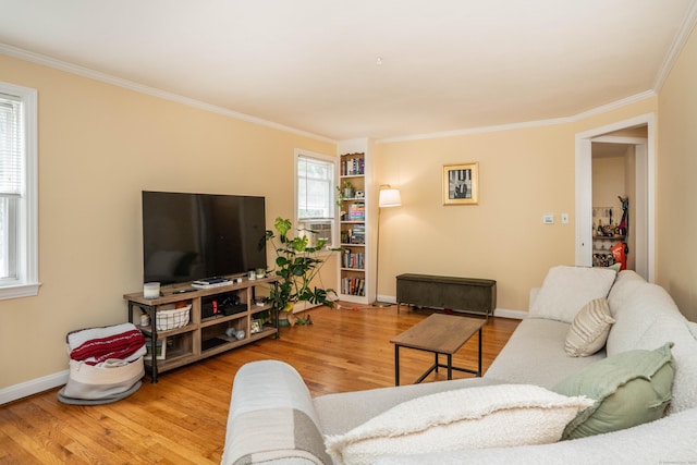 145 Quaker Ln S, West Hartford, CT 06119 - living area with crown molding and wood finished floors