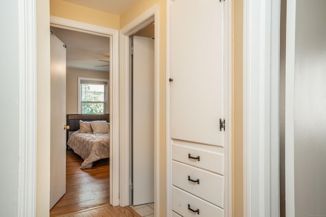 145 Quaker Ln S, West Hartford, CT 06119 - corridor with light wood-style flooring