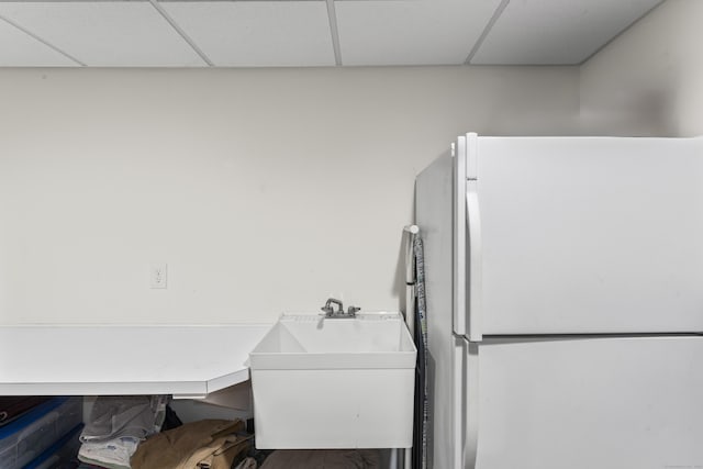 30 W Woods Rd, Burlington, CT 06013 - laundry room with a sink