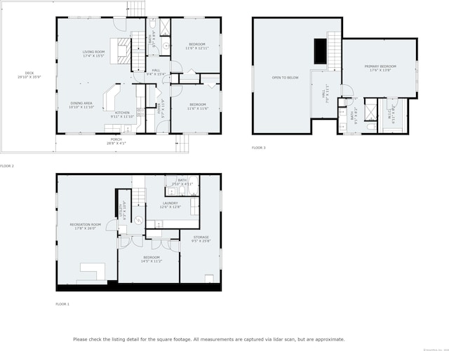 30 W Woods Rd, Burlington, CT 06013 - view of property floor plan