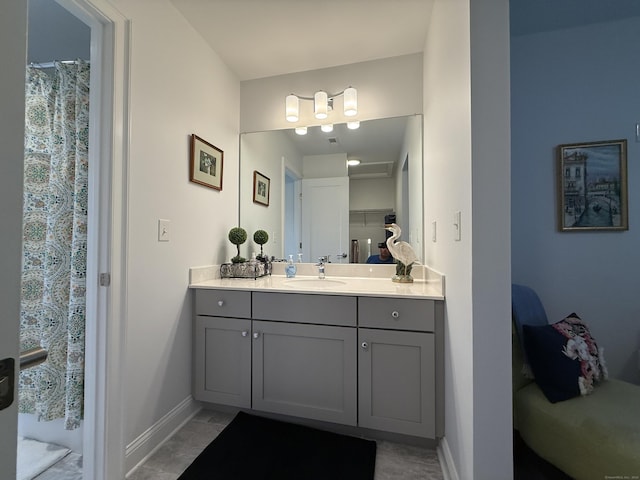 22 Thorson Rd, Oxford, CT 06478 - bathroom featuring baseboards and vanity
