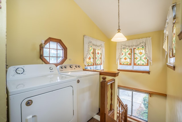169 Brace Rd, West Hartford, CT 06107 - laundry room with washer and dryer and plenty of natural light