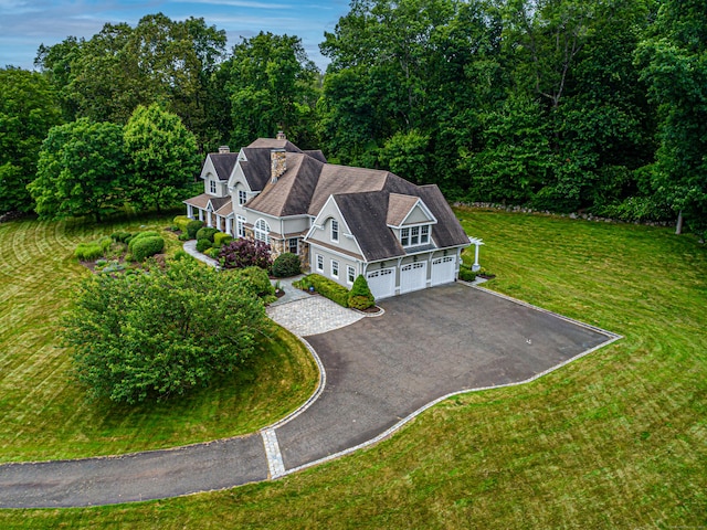 125 Nod Hill Rd, Wilton, CT 06897 - aerial view of property and surrounding area